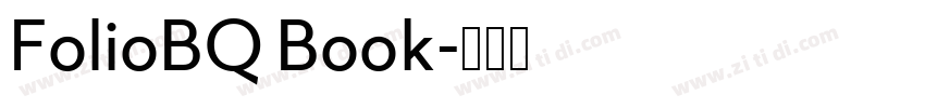 FolioBQ Book字体转换
